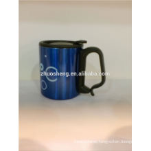 customized design ceramic mug with carabiner